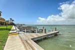 Boat slips and fishing docks in this beautiful waterfront community